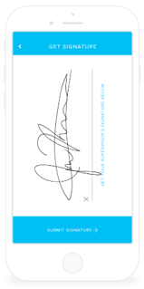 In App Signature Example