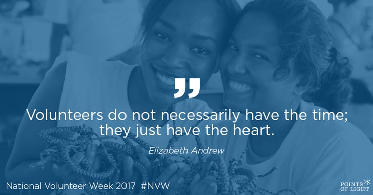 National Volunteer Week Quotes